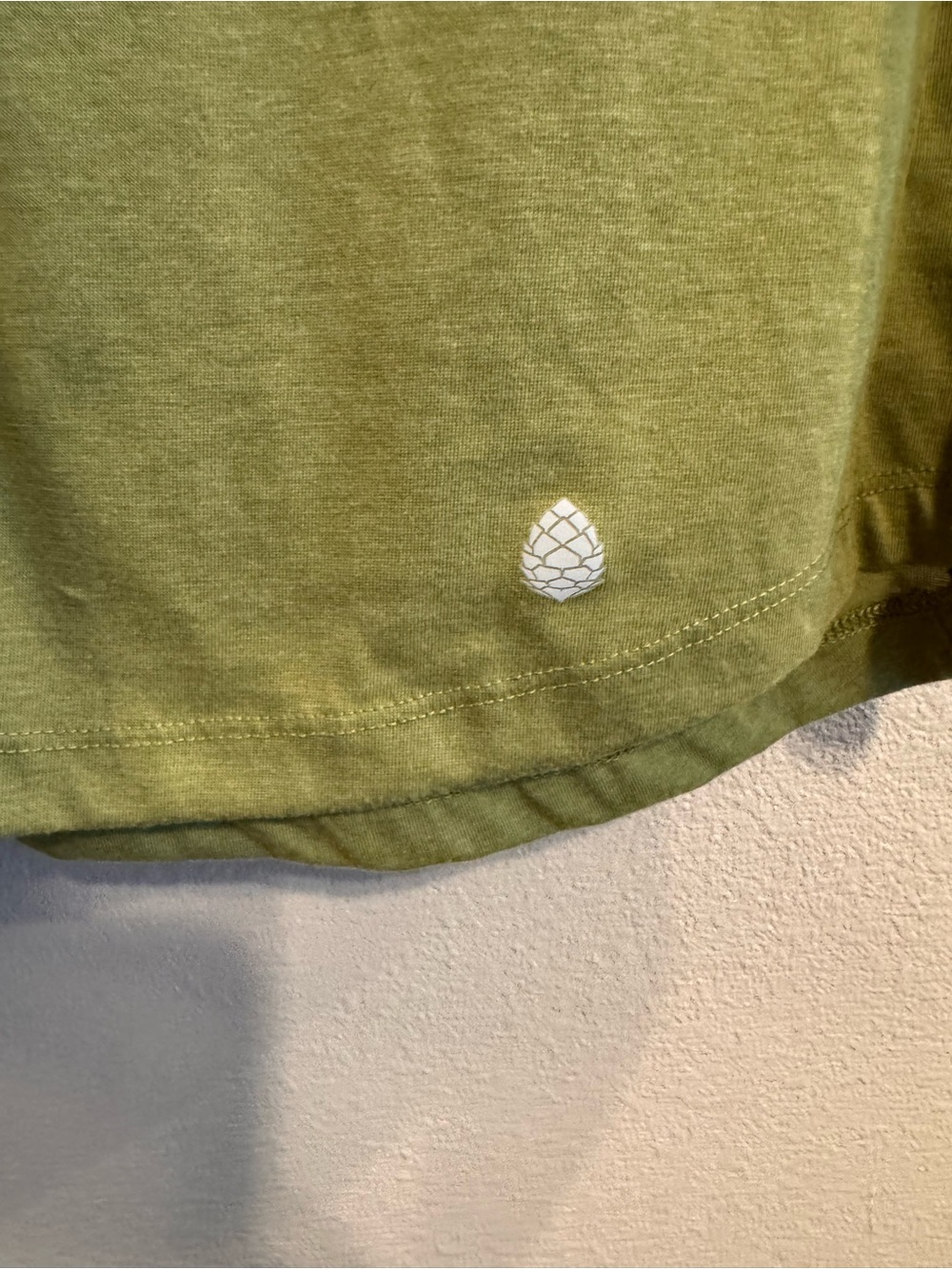 Stio Olive Green Collared Double Pocket Roll Tab Knit Top - Picture 7 of 10